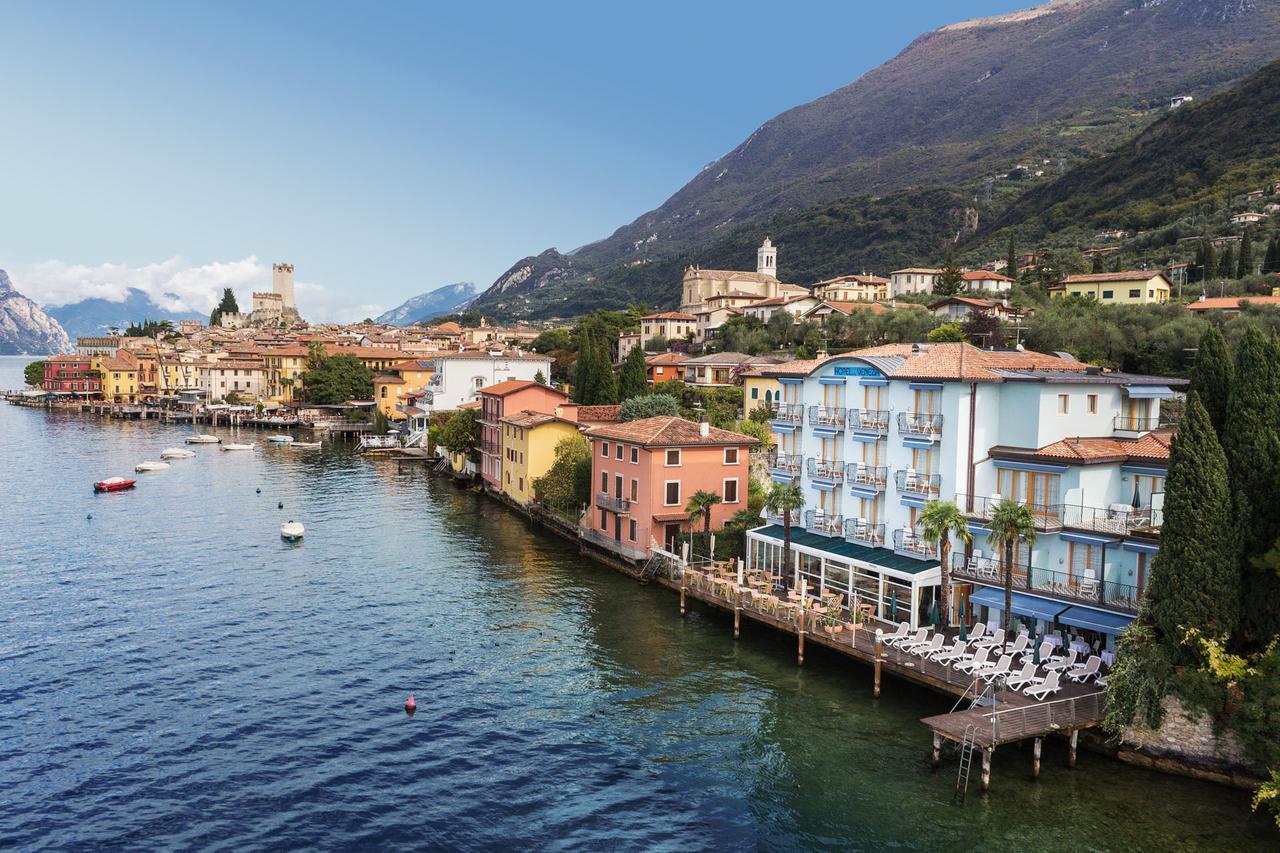 Hotel Venezia Malcesine Bagian luar foto